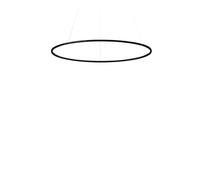 Ellisse Minor Pendant Oval Black/ White Uplight 3000k