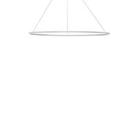 Ellisse Minor Pendant Oval White Downlight 2700k