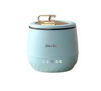 [Ellnis]【Travel Rice er】Dl Volta Mini Pot | Portable Design for Dorm/Cam | Stainl Steel Elecc Pot with Auto Shutoff & 24H Delay S