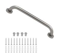 ELLO&ALLO Brushed Nickel Bathroom Shower Grab Bar, Home Care Bath Hardware (16 Inch)