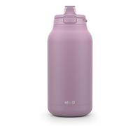 Ello Hydra Half Gallon Vacuum Insulated Stainless Steel Jug with Locking, Leak-Proof Lid and Soft Silicone Straw, Metal Reusable Water Bottle, Keeps Cold All Day, 64oz