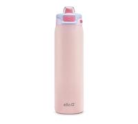 Ello Pop & Fill 22oz Stainless Steel Water Bottle with Quick Fill Technology, Double Walled and Vacuum Insulated Metal, Leak Proof Locking Lid, Sip and Chug, Reusable, BPA Free, Heavenly Hues