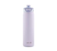 Ello Pop & Fill 22oz Stainless Steel Water Bottle with Quick Fill Technology, Double Walled and Vacuum Insulated Metal, Leak Proof Locking Lid, Sip and Chug, Reusable, BPA Free, Aurora
