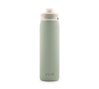 Ello Pop & Fill Stainless Steel Water Bottle 650 ml with Quick Fill Technology, Double-Walled Vacuum Insulation, Leak-Proof Locking Lid, Reusable, BPA-Free,