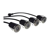 ellumiere Deck Lighting - Electric Garden Lights - Plug n Play System - Set of 4