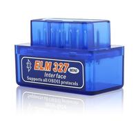 ELM-327 OBDII Car Diagnostic Scanner,OBD2 Scanner Bluetooth,Mini OBDII Adapter Bluetooth Car Code Reader V2.1,Engine Diagnostic Scan Tool,Failure Detector Compatible with iOS,Android,Windows (1pc)