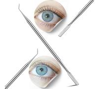 Elma Beauty® Lash Lift Tool - 2 in 1 Eyelash Separator Tool Comb, Professional and Beauty Eyelash Lift Tool, Metal Lash Lifting Tool, Lash Extension and Tinting
