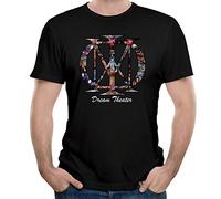 Elma Ellen Mens Creative Design Dream Theater Logo 2016 T Shirt Printing XLarge Black