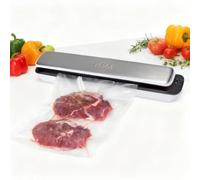 ELMA Household Vacuum Sealer with Food Vacuum Bags Included | Compact Size I 36.5 x 9.6 x 5.8 cm I 100W