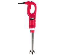 ELMA Professional Hand Blender, 25 cm Stainless Steel Shredder Arm | Powerful 450 W Motor, Variable Speed, Ideal for Hospitality and Industrial Kitchens, Red