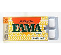 ELMA Sugar Free Greek Chewing Gum with Natural Chios Resin Gum Mastic and Mastiha Oil - 5 x 10-Packs