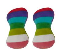 ELMAIN Dog Toys Cute Puppy Dog Cat Squeaky Toy Bite Resistant Pet Chew Toys For Small Dogs 2Pcs 14
