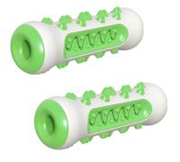 ELMAIN Dog Toys Dog Molar Toothbrush Toys Chew Cleaning Teeth Safe Puppy Dental Care Soft Pet Cleaning Toy 2Pcs D