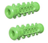 ELMAIN Dog Toys Dog Molar Toothbrush Toys Chew Cleaning Teeth Safe Puppy Dental Care Soft Pet Cleaning Toy 2Pcs A