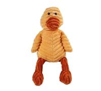 ELMAIN Dog Toys Plush Dog Toy Animals Shape Bite Resistant Squeaky Toys Corduroy Dog Toys Pets Training Toy 2Pcs C