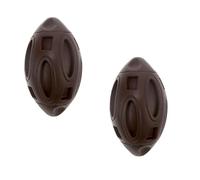ELMAIN Dog Toys Squeaky Dog Toys Chewers Rubber Puppy Chew Ball Teeth Grinding Cleaning Durable Dog Toy 2Pcs 05
