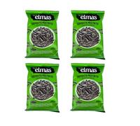 Elmas Roasted And Salted Striped Sunflower Seeds 200G Perfect For Snacking, Crunchy And Nutty Flavour Product Of Romania Pack Of 4