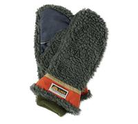 Elmer | Deep Pile Mittens | Wool Mitts | Khaki | WildBounds Medium
