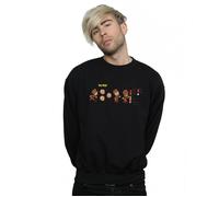 Elmer Fudd Colour Code Sweatshirt Looney Tunes Black S
