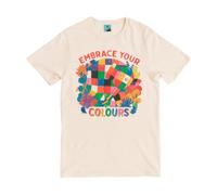 Elmer Pride Embrace Your Colours Natural T Shirt White