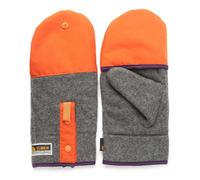 Elmer | Recycled Wool Fleece Mitten Cover Gloves | Charcoal Medium
