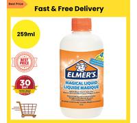 Elmer’s Magical Liquid Slime Activator Solution | Makes up to 4 Slime Batches (259ml) | Washable & Kid Friendly