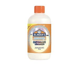 Elmer’s Metallic Slime Activator | Washable and Kid-Friendly Magical Liquid Glue Slime Activator | 255 g Bottle | Great for Making Slime