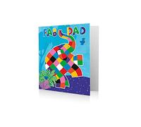 Elmer The Patchwork Elephant Birthday Card