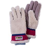 Elmer - Wool Gloves - Teddy Glove Beige Wine for Men in Wool - Size L Beige L