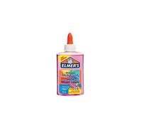 ElmerâÃÃs Translucent Colour PVA Glue | Pink | 147 ml | Washable | Great for Making Slime | 1 Count