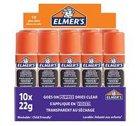 Elmers Elmers Glue Stick Dissapearing Purple 22g (Pack 10)