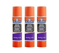 Elmer's Disappearing Purple Glue Sticks | Dries Clear | Great for Schools & Crafting | Washable & Child-Friendly | 6g | 3 Count