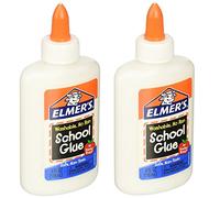 Elmers Liquid School Glue rEpMsc, Washable, 4 Ounces, 2 Count