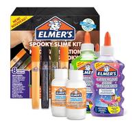 Elmer's Spooky Slime Kit | Clear PVA Glue, Glitter Glue Pens & Slime Activator Solution | 8-Piece Set