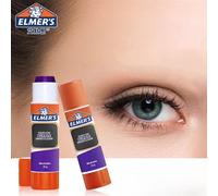 Elmer's Transparent Solid Glue Stick Color-changing Glue, Washable, Suitable for Handcraft DIY, Cosplay,Eyebrow Shaping 6 pcs