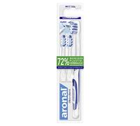ELMEX Aronal Öko-dent Toothbrush Medium, White, Manual, 1 Count