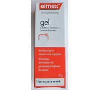 Elmex Gel Toothpaste Protection Against Caries 25g once a week Zel Żel Exp 6m+