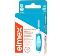 Elmex Interdental Brushes Size 4/0,7mm 1x8 Piece -for Mittl. Interdental Spaces