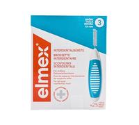 Elmex Interdental Brushes Blue (Size 3, 0.6 mm), 1 x Pack of 25 for Cleaning Medium Interdental Spaces