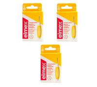 Elmex Interdental Brushes Size 4/0,7mm 3x8 Piece -for Mittl. Interdental Spaces