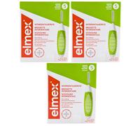 Elmex Interdental Brushes Size 5 - 0.8Mm 3 X 25 Pieces XL Pack Including Caps