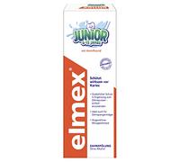 ELMEX Junior Dental Rinse, 6-12 Years, Pack of 3 (3 x 400 ml), Extra Caries Protection, for Braces Wearers, Mint Flavour