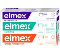 Elmex Mix Trio toothpaste 3 x 75ml Pack