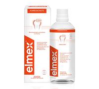 elmex Mouthwash Caries Protection 400 ml - Antibacterial Teeth Cleaning Without Alcohol Effectively Protects Against Caries - for Daily Use with Dual Active Calcium Fluoride Protective Shield