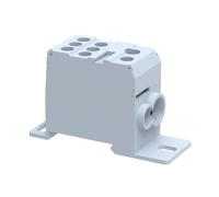 Elmex Panel mounted distribution block Incomer 35mm, Out going 1x 16mm & 1x 10mm Pack of 10