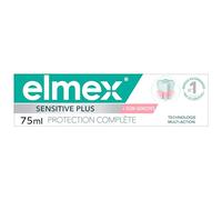 Elmex Sensitive Plus Full Protection Toothpaste 75ml Protects Against Sensitive Teeth and Gum Irritation, Remineralizes Enamel, Tartar