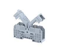 Elmex Stud PowerTerminal 35mm Grey with Covers Pack of 10