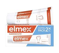 elmex Zahnpasta KARIESSCHUTZ, Doppelpack (2 x 75 ml) - Zahncreme Zum Schutz gegen Karies