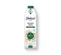 Elmhurst 1925 Unsweetened Oat Milk - 32 Ounce (Pack of 6) Dairy-Free, Gluten-Free, Vegan, Kosher, Shelf Stable Milk Made with Water & Oat Grains for Healthier, Simpler Plant-Based Alternatives