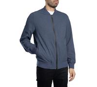 Ted Baker Men's Elmhurst Tech Bomber Jacket, Blue